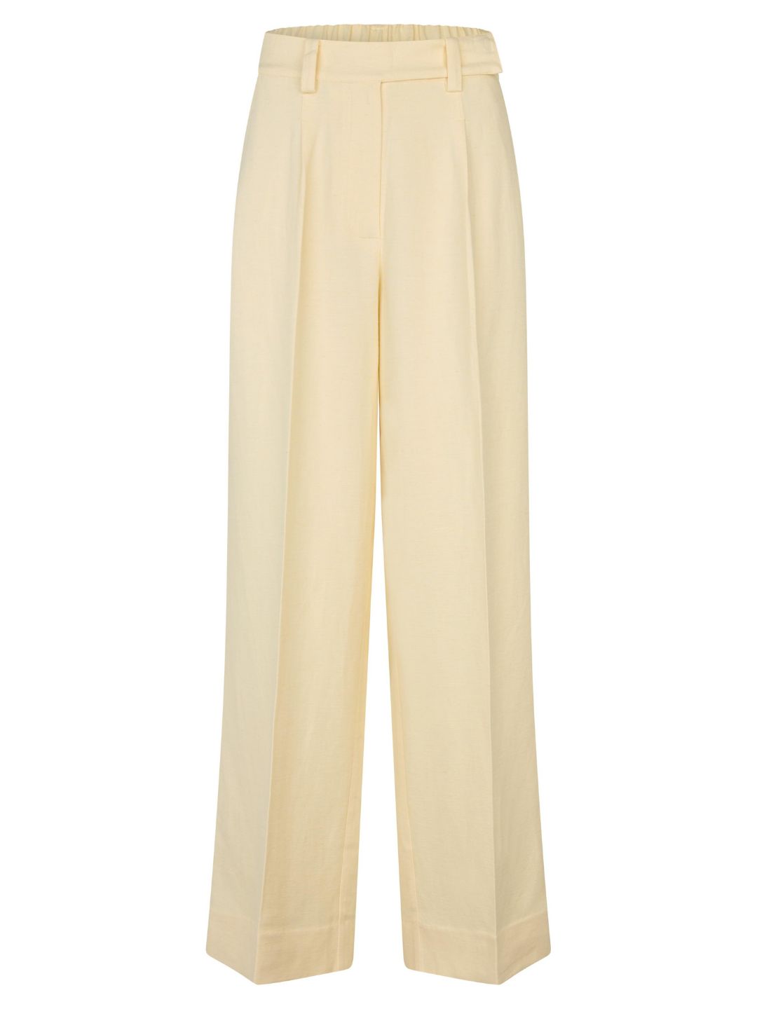 Second Female Lino Classic Trousers Alabaster Gleam