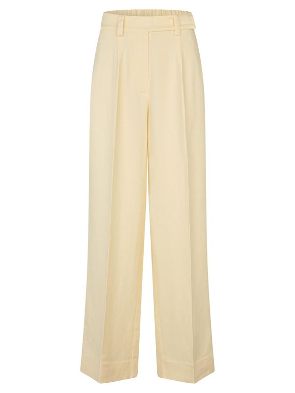 Second Female Lino Classic Trousers Alabaster Gleam