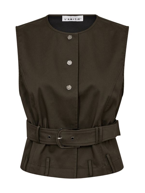 Haute L'Amitie Enya Belt Vest Army