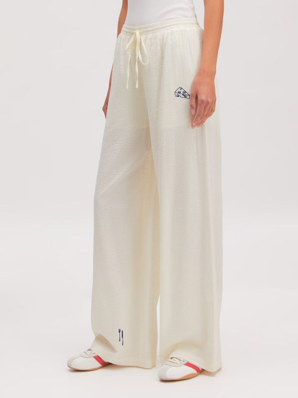 EDITED Meena Trousers Papyrus + Embroidery