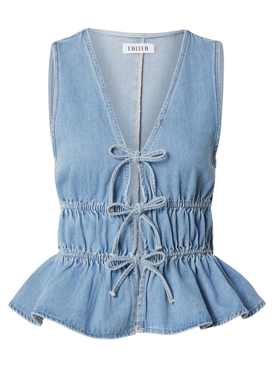 EDITED Isi Shirt Light Blue Denim