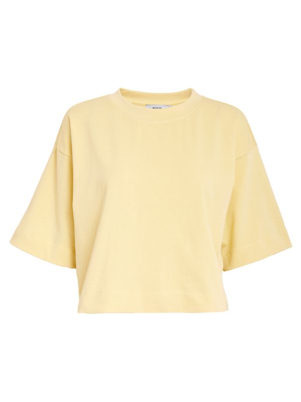 Minus MSGamma Cropped T-Shirt Soft Yellow