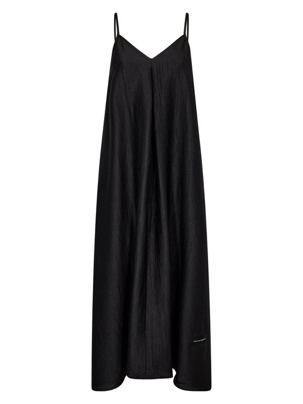 Haute L'Amitie Corsica Pleat Strap Dress Black