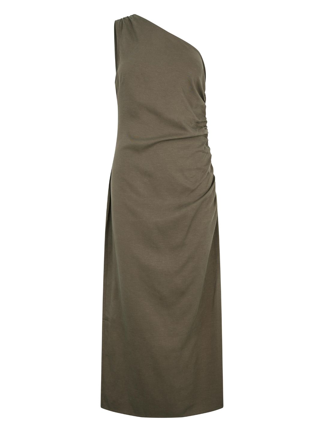 Second Female Refined One Shoulder Dress Canteen