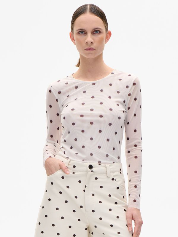 Baum und Pferdgarten Jodie Blouse Egret Creme Dot