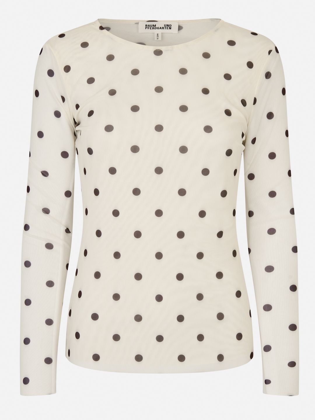 Baum und Pferdgarten Jodie Blouse Egret Creme Dot