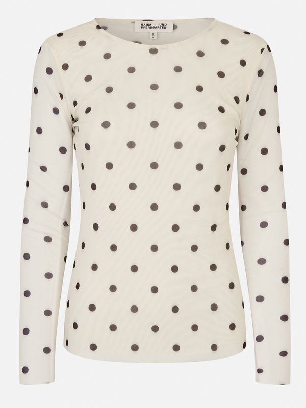 Baum und Pferdgarten Jodie Blouse Egret Creme Dot