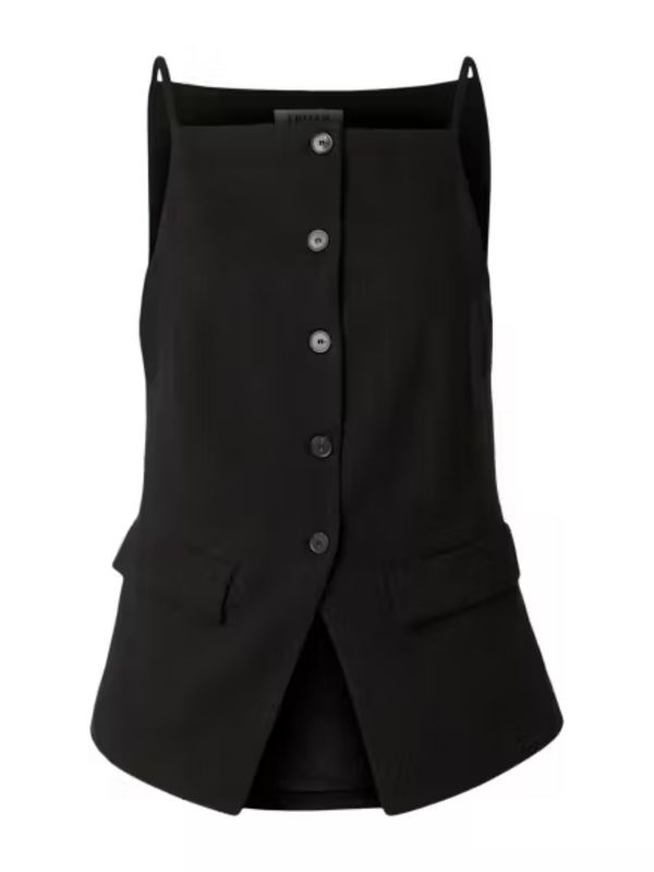 EDITED Viola Vest Black