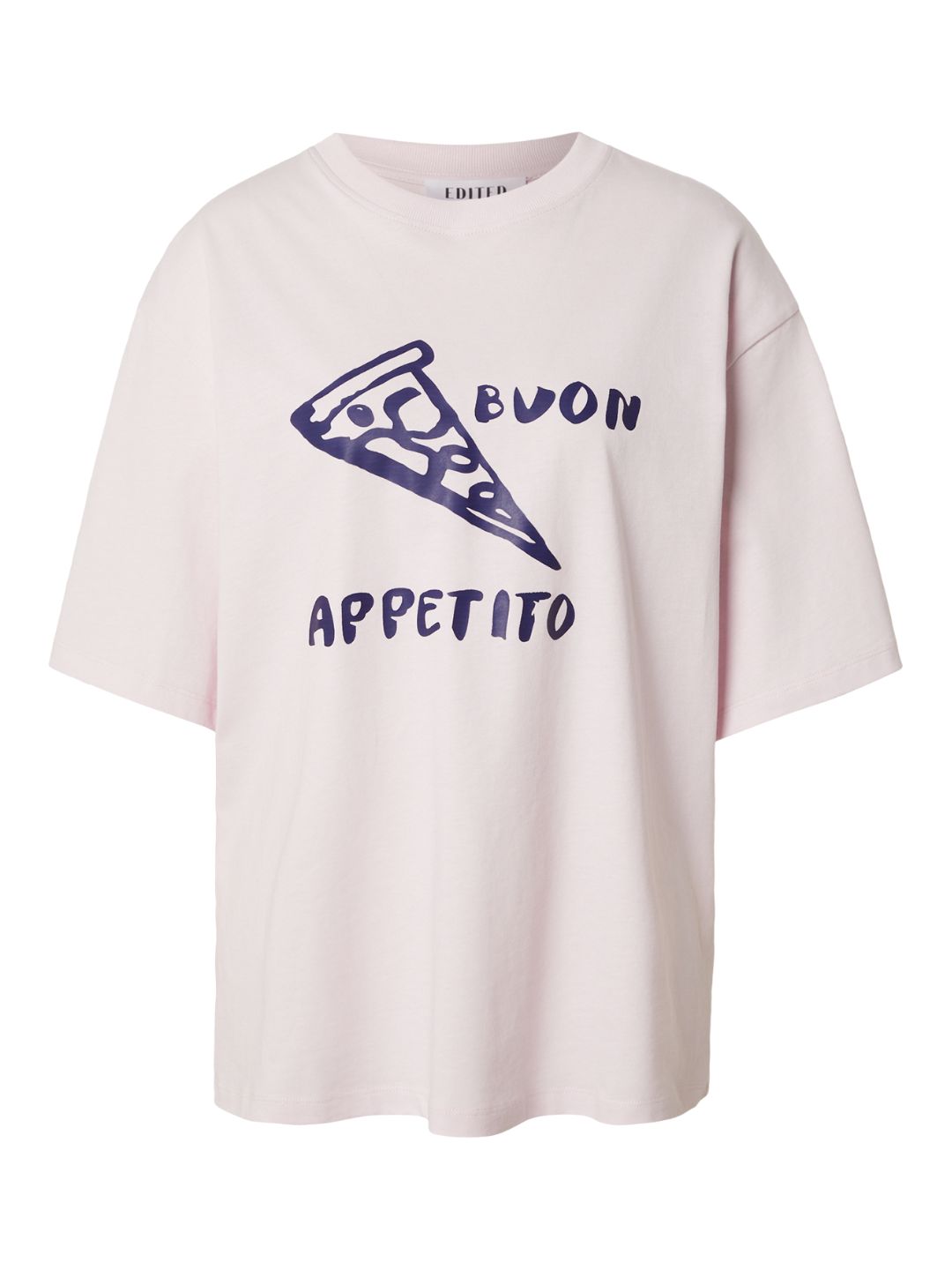 EDITED Xia T-Shirt Lilac + Print