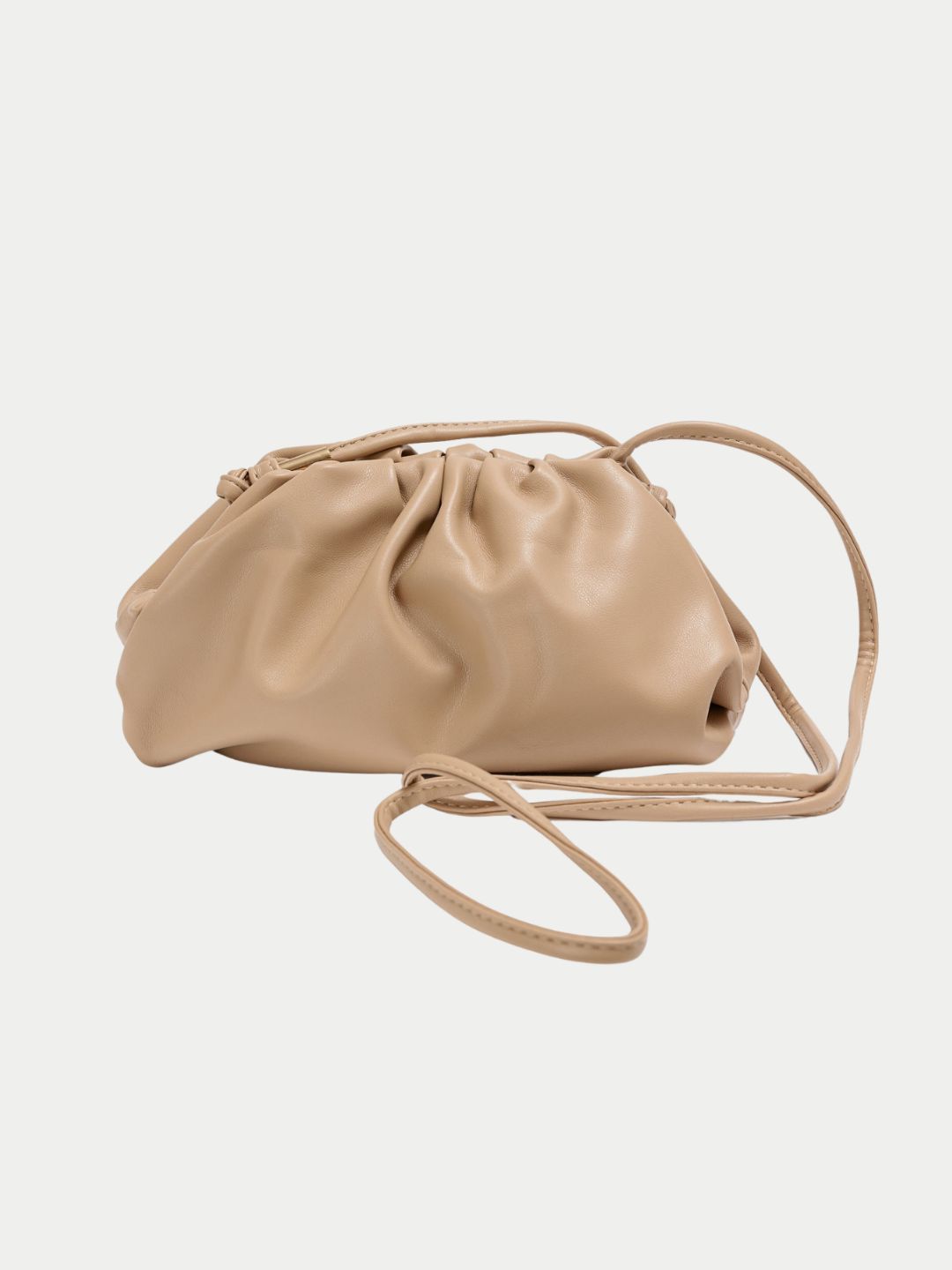 Bow19 Dumpling Bag Beige