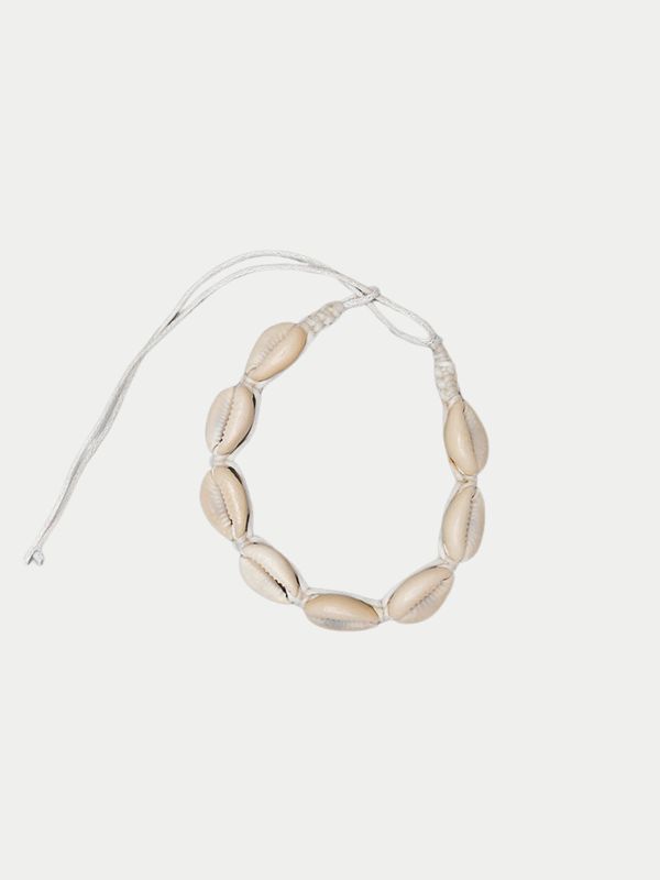 Bow19 Summer Shell Bracelet Pearl White