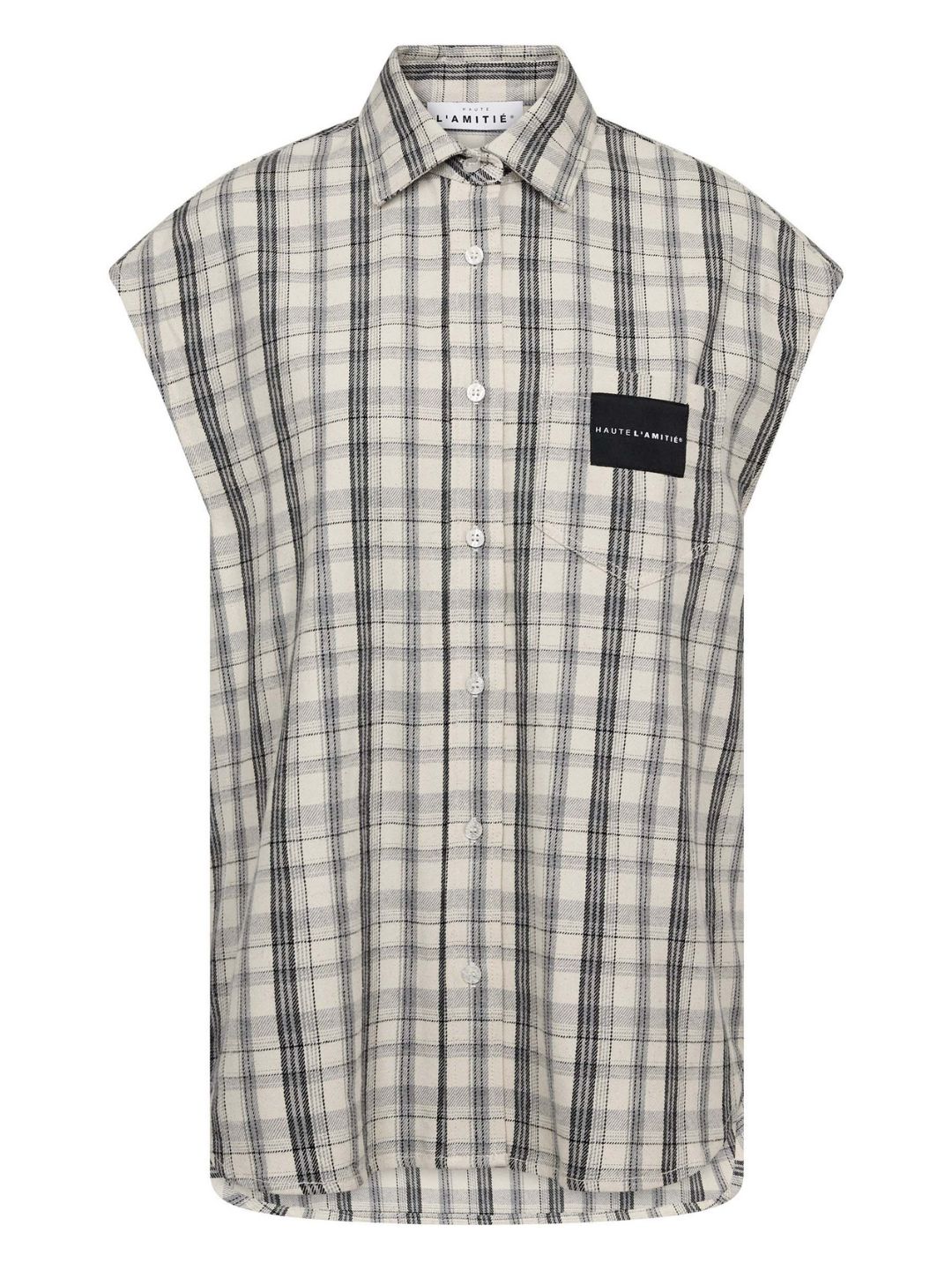 Haute L'Amitie Rixton NS Check Shirt Off White