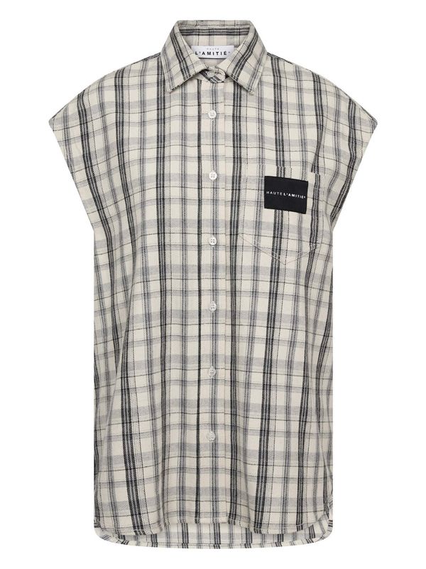Haute L'Amitie Rixton NS Check Shirt Off White