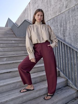 Minus MSTindra High Waist Pant Andorra Red