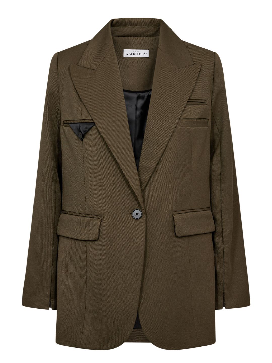Haute L'Amitie Premiere Hook Blazer Army