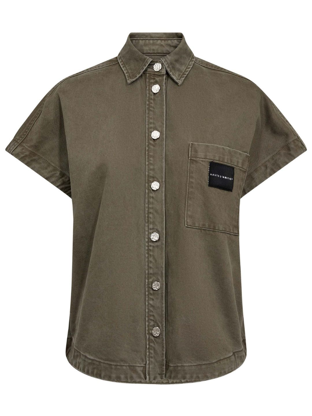 Haute L'Amitie Enigma NS Logo Shirt Mud