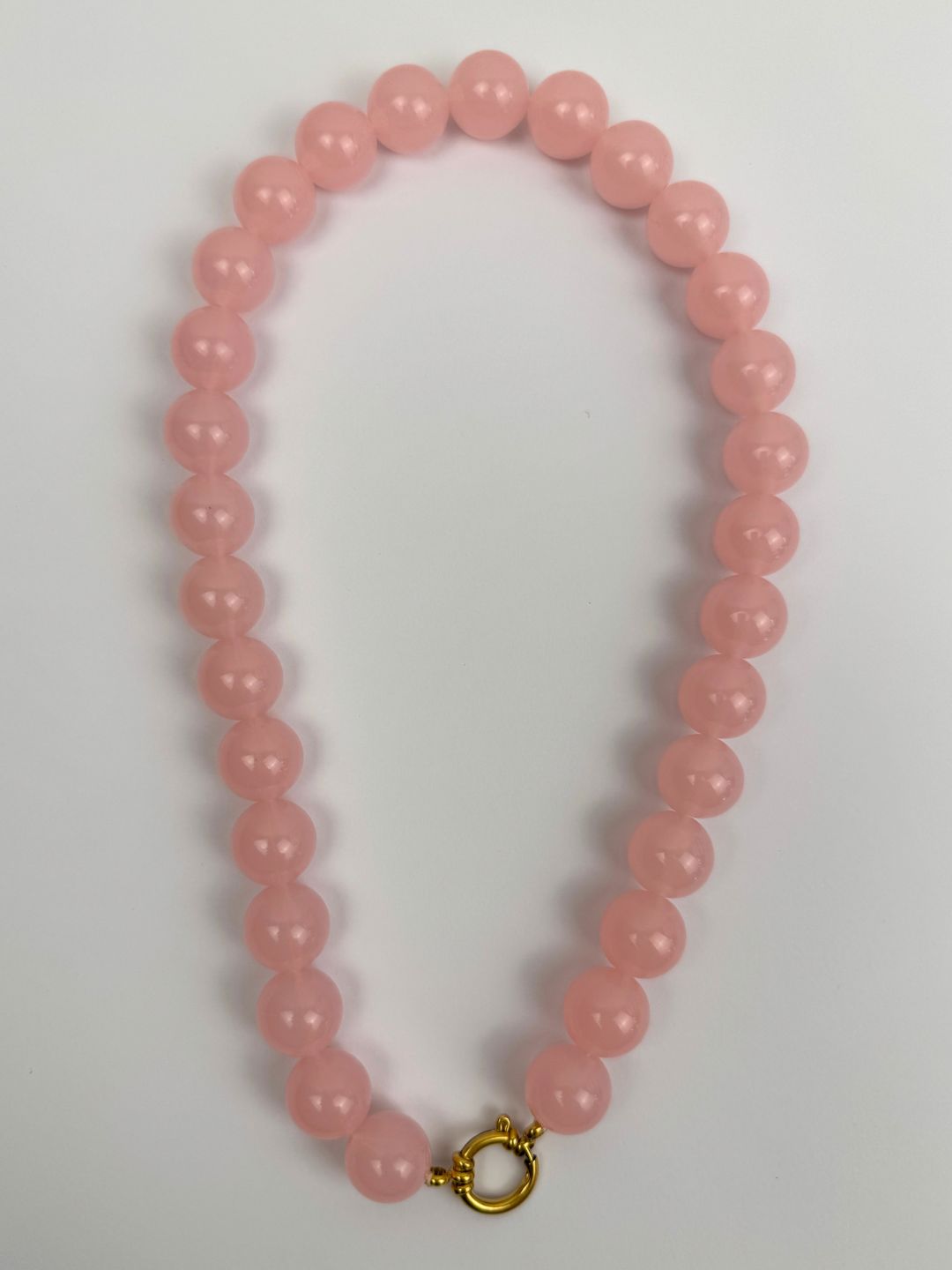 BY DOUS Ketting Chunky Bubble Pink