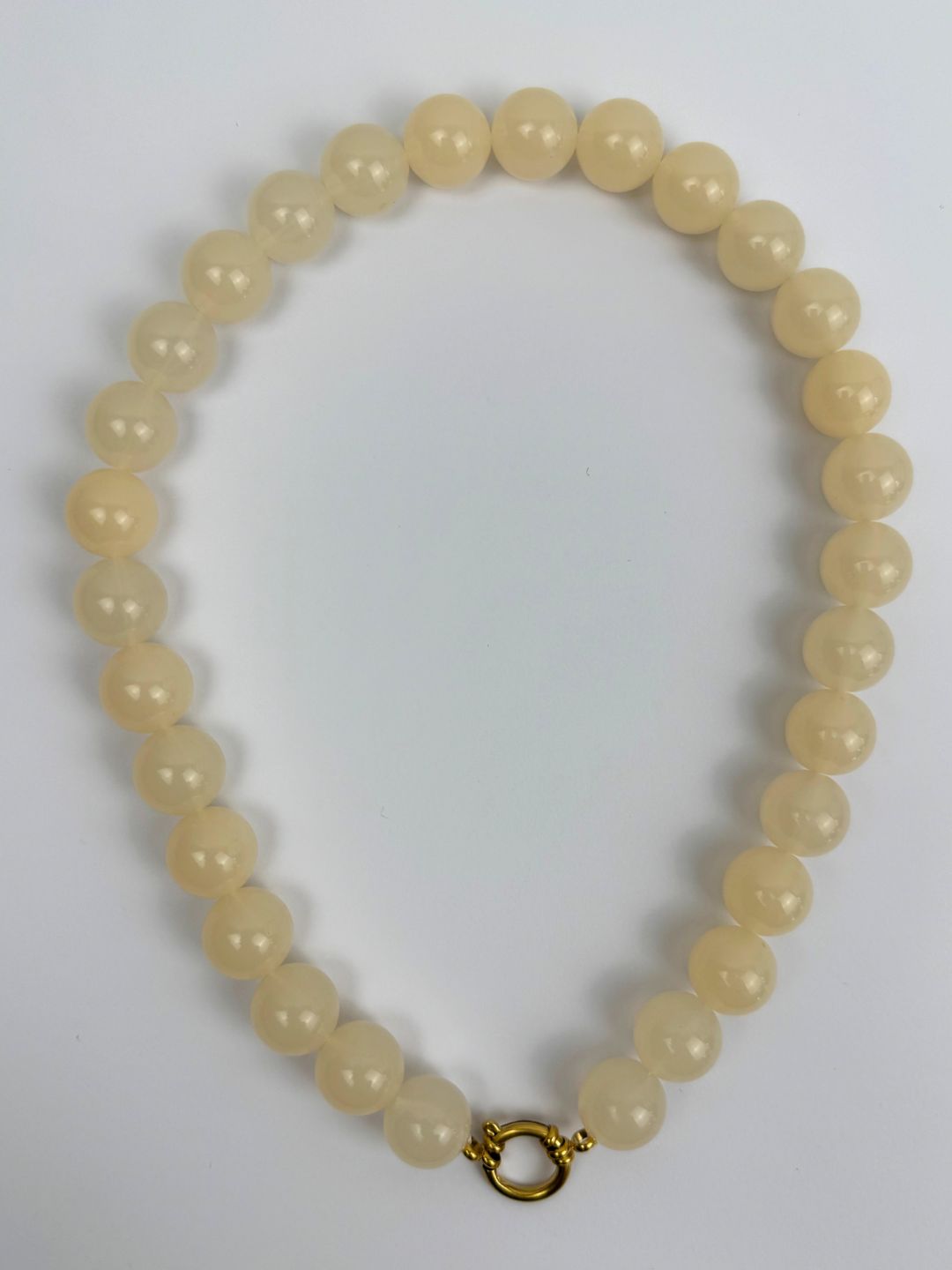 BY DOUS Ketting Chunky Bubble Cream