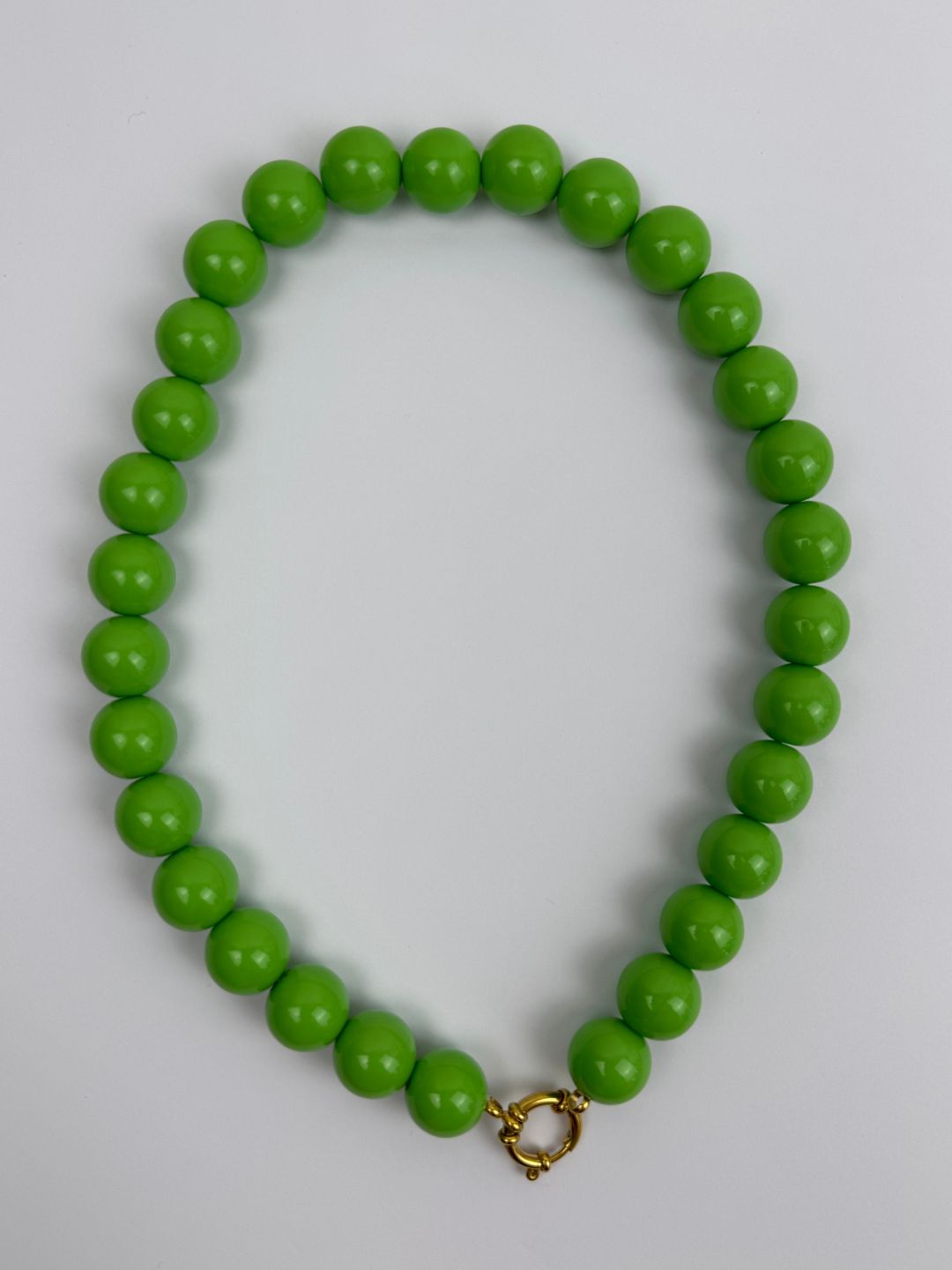 BY DOUS Ketting Chunky Bright Green 16mm
