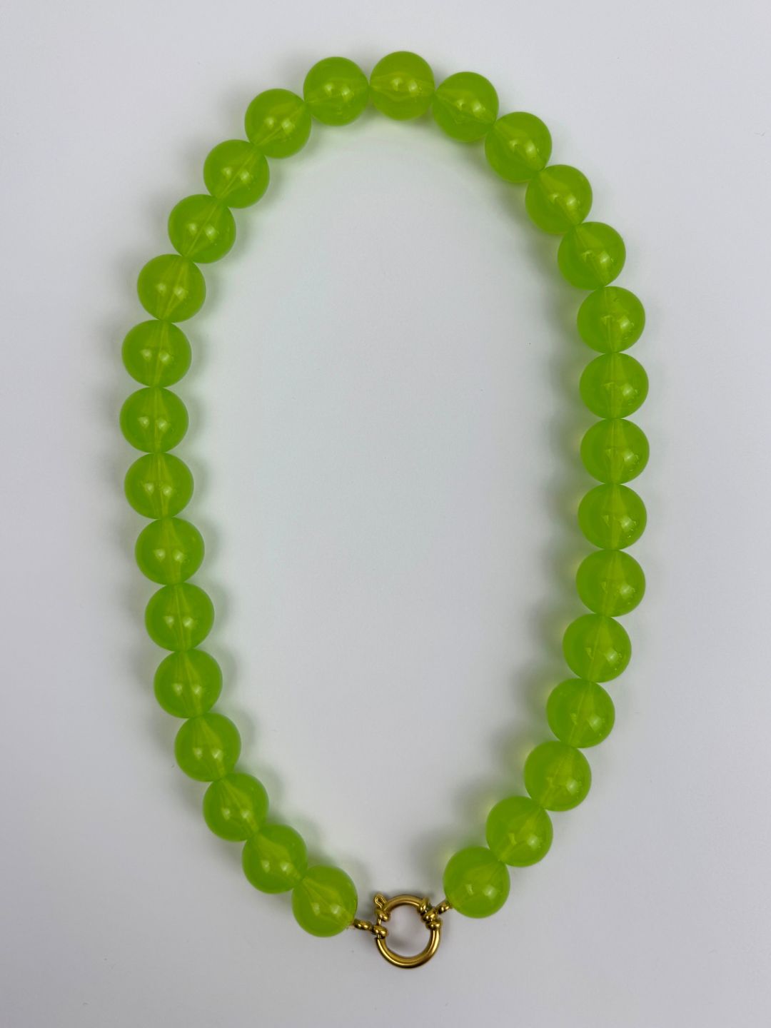 BY DOUS Ketting Chunky Bubble Green 16mm