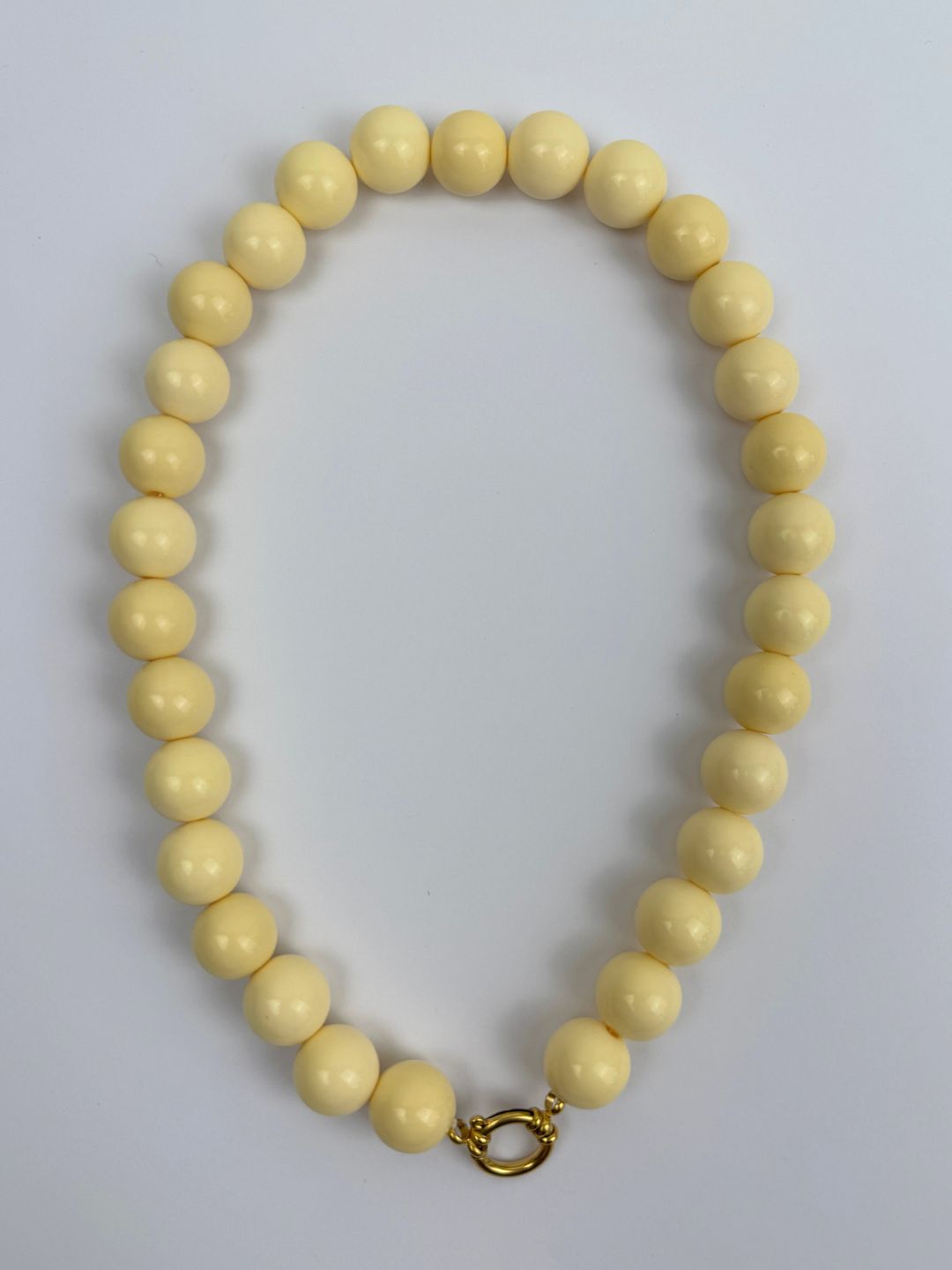 BY DOUS Ketting Chunky Butter Yellow 16mm