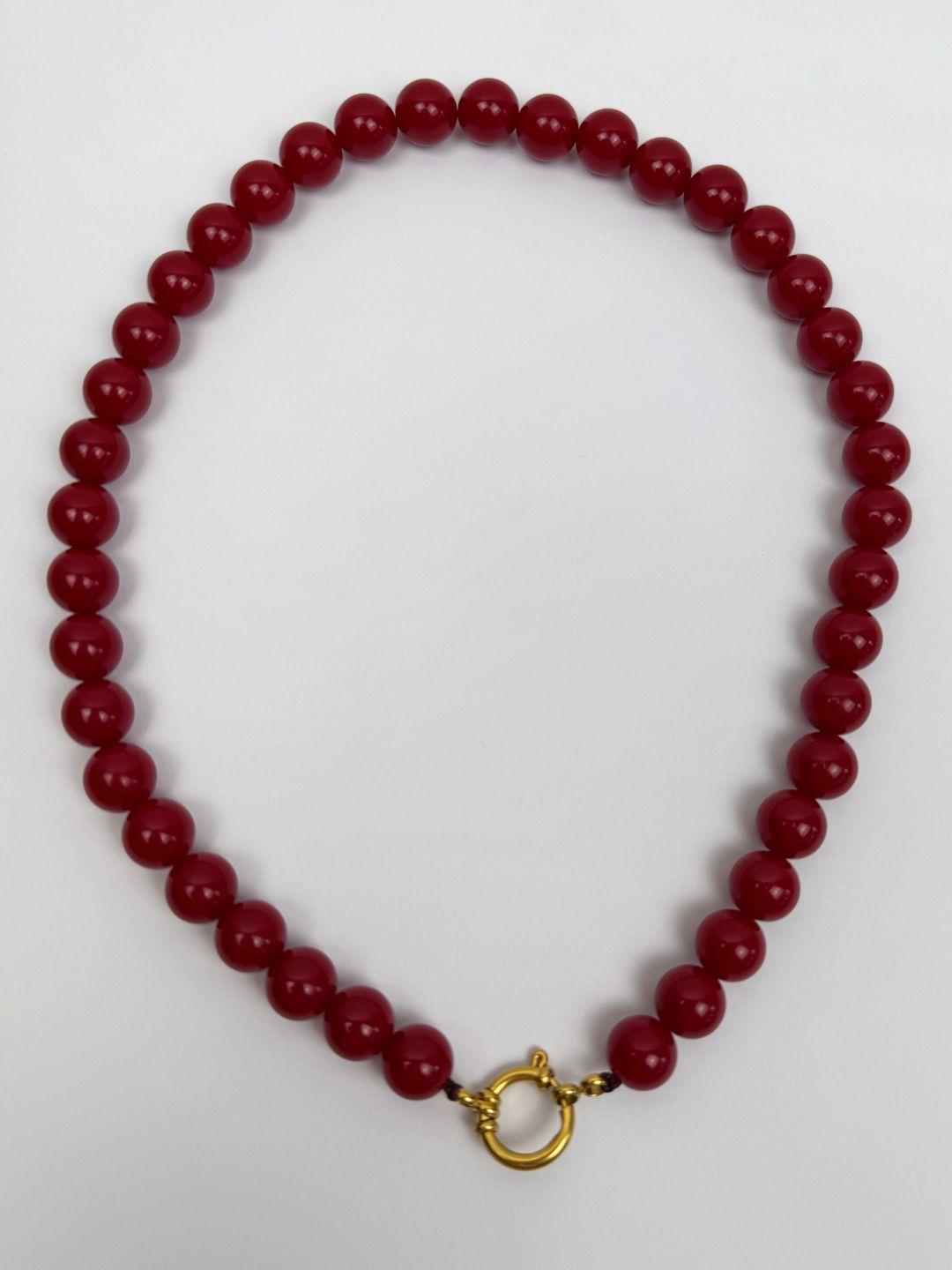 BY DOUS Ketting Bold Red 12mm