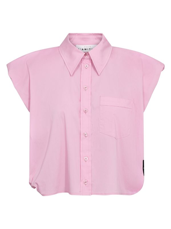 Haute L'Amitie Dinnie NS Poplin Shirt Bubblegum