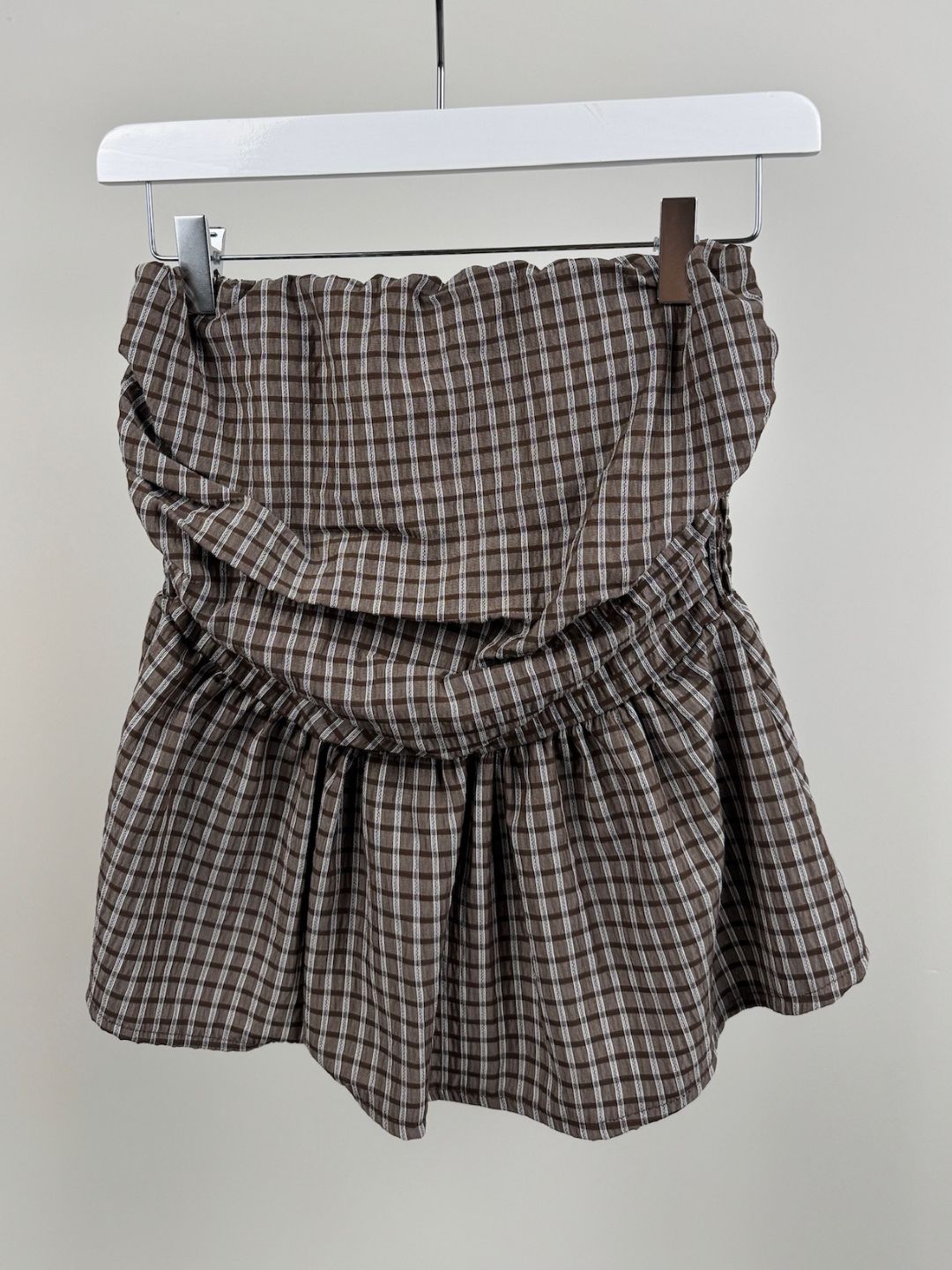 BY DOUS Strapless Top Bruin
