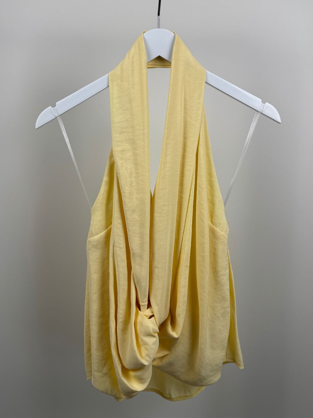 BY DOUS Halter Top Geel