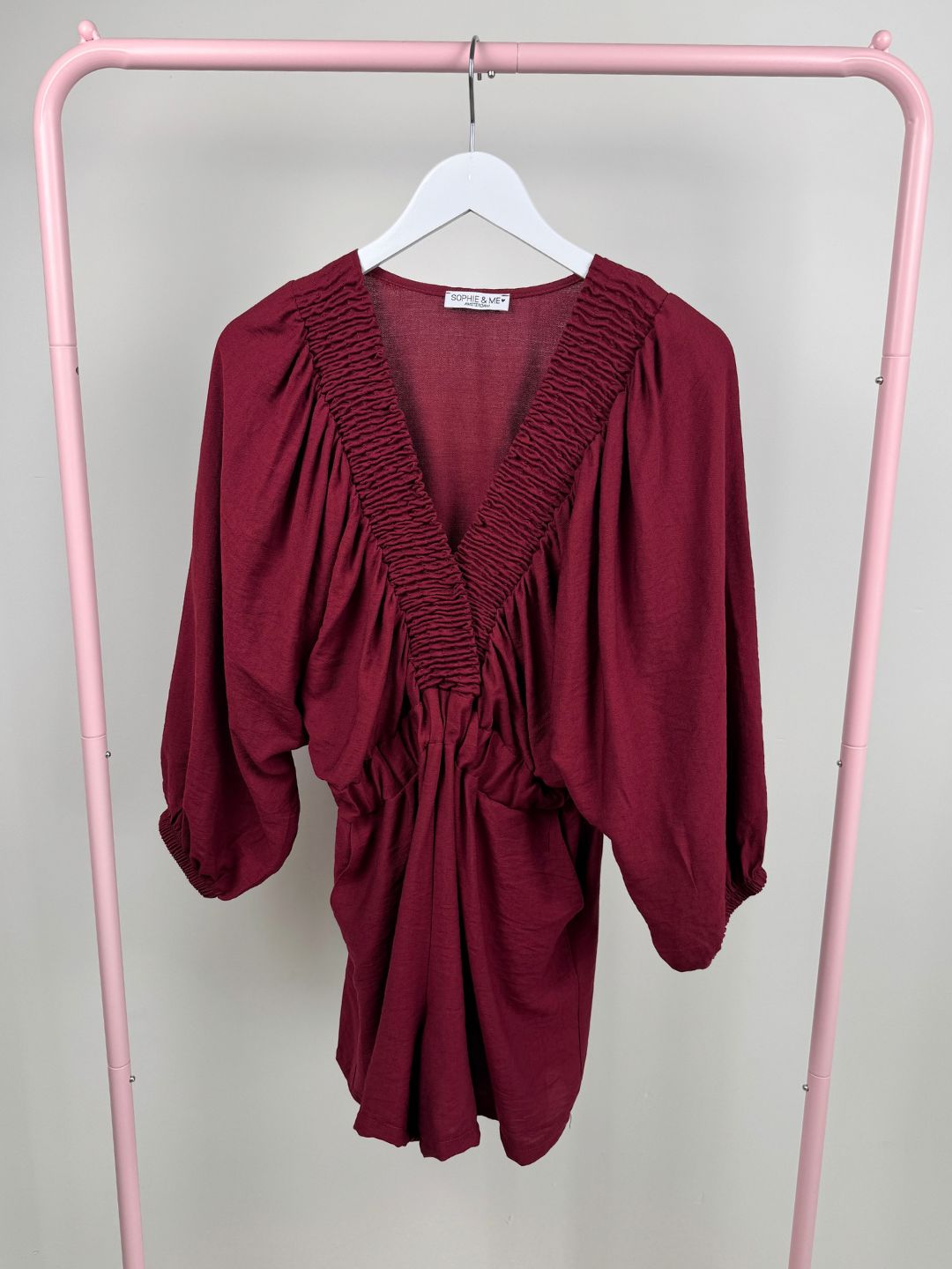 BY DOUS Playsuit Bordeaux