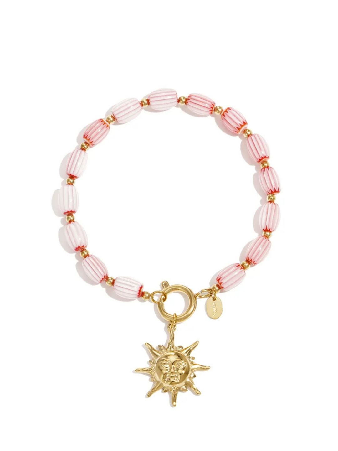 BY DOUS Armband Beaded Sun Roze