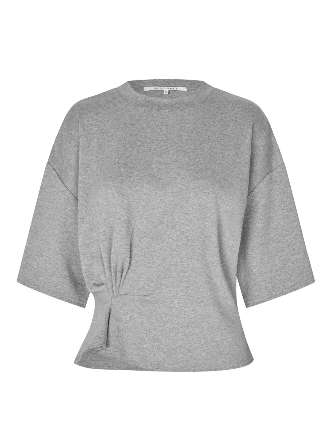 Second Female Missouri Tee Mid Grey Melange