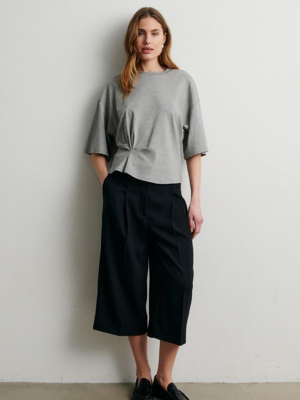 Second Female Missouri Tee Mid Grey Melange