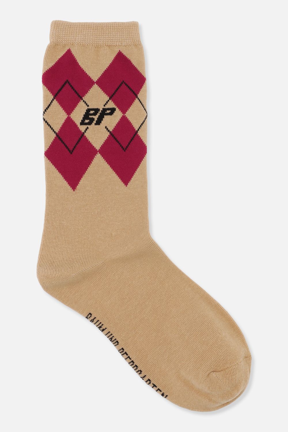 Baum und Pferdgarten Sokken Ling Camel Red Check