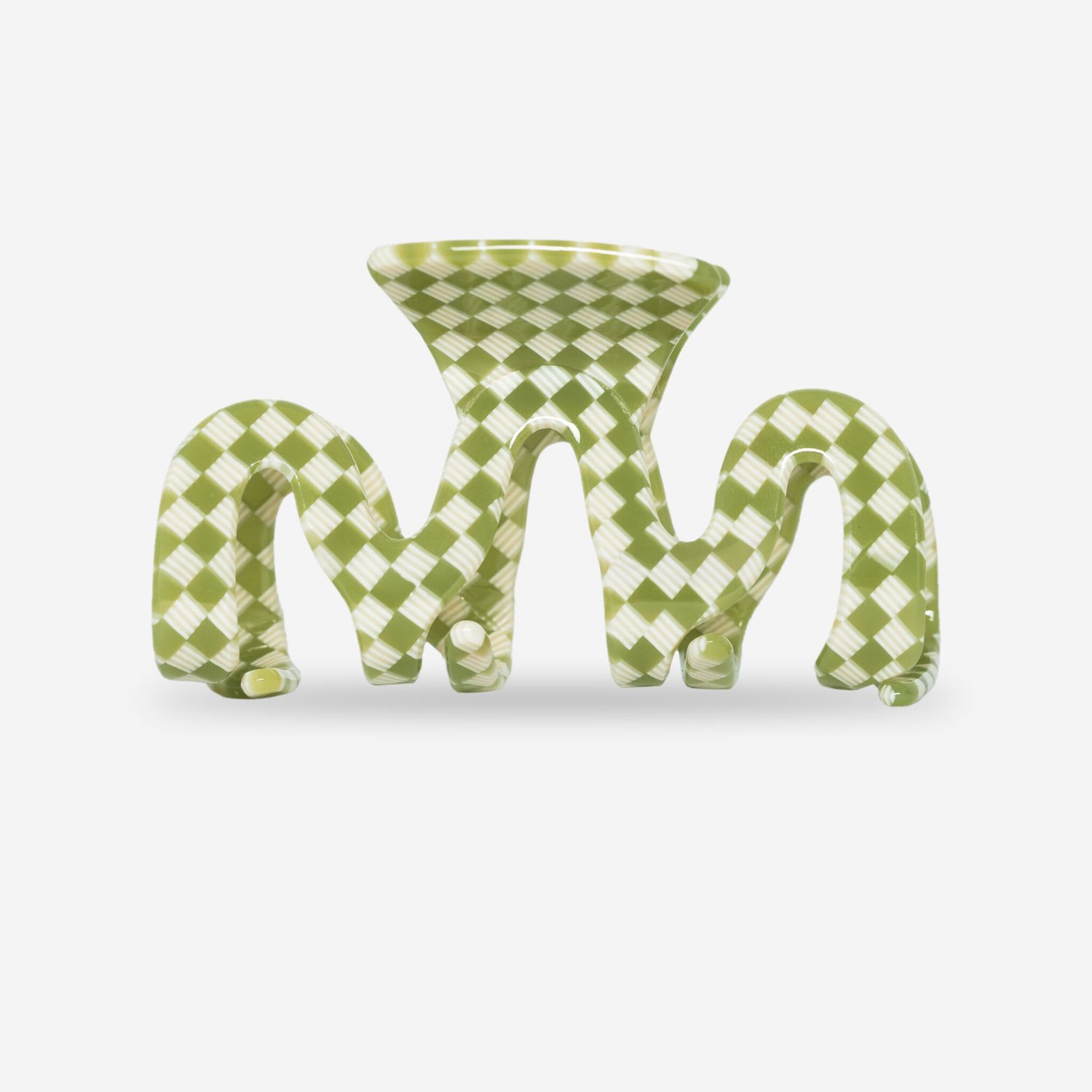 Sasstie Haarclip Grand Wave Basil
