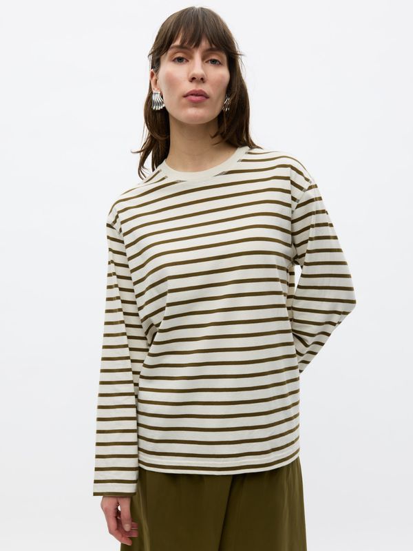 Envii ENKulla LS Stripe Olive Birch Stripe