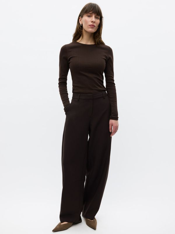 Envii ENRaye Button Pants Chocolate Torte