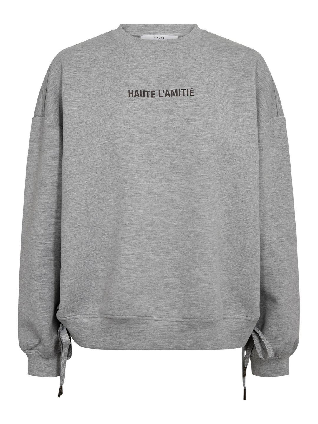 Haute L'Amitie New Studio Tie Sweat Grey Melange
