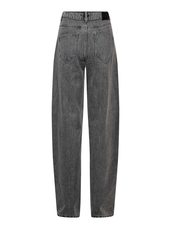Haute L'Amitie Flip Barrel Grey Tall Jeans