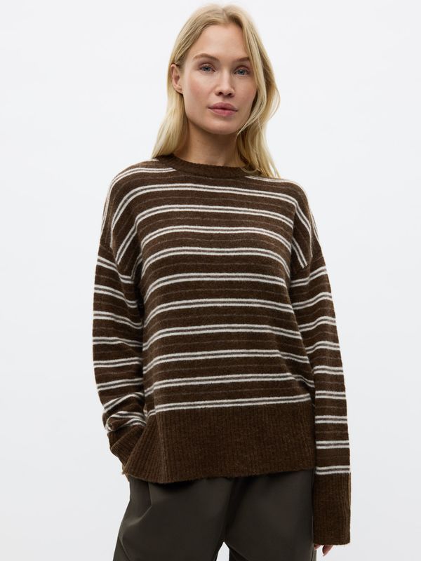Envii ENAda LS Split Knit Pine Stripe