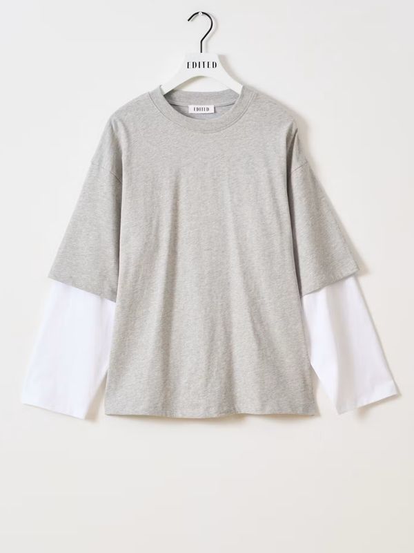 EDITED Simi Longsleeve Grey Melange