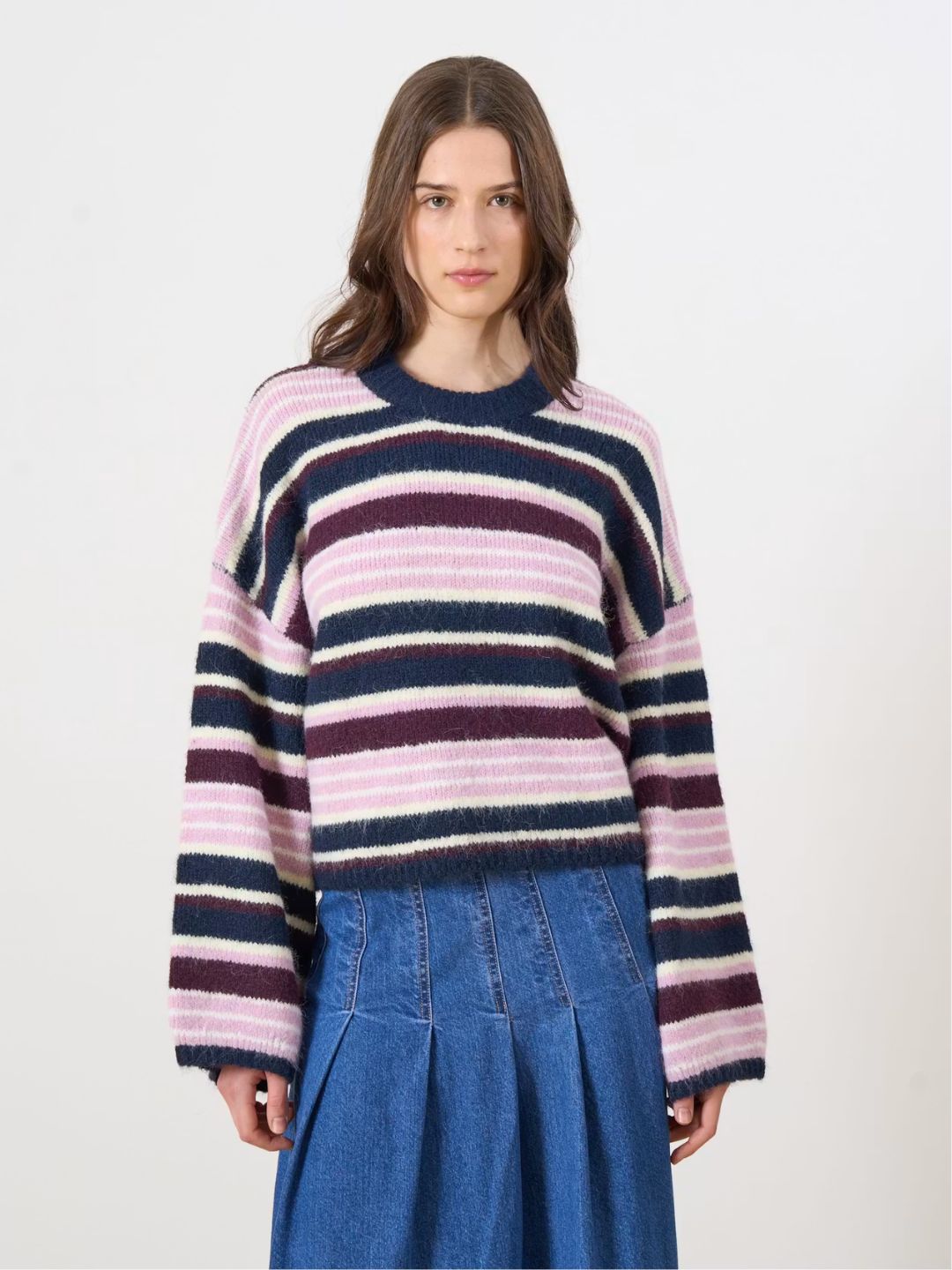 EDITED Lainey Jumper Multi Stripe