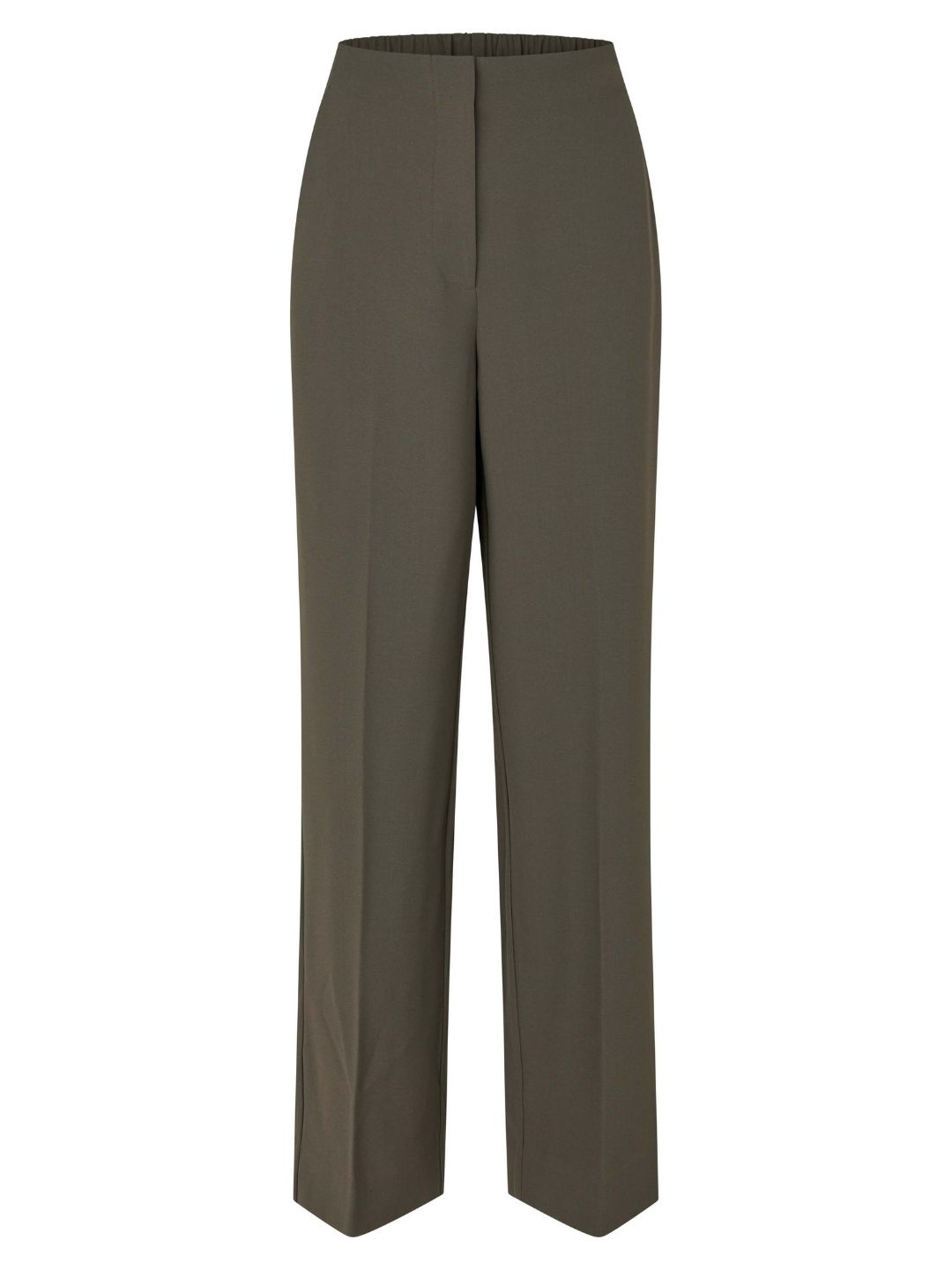 Second Female Fique Classic Trousers Black Olive