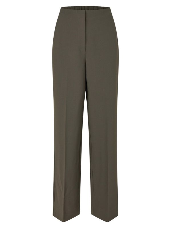 Second Female Fique Classic Trousers Black Olive