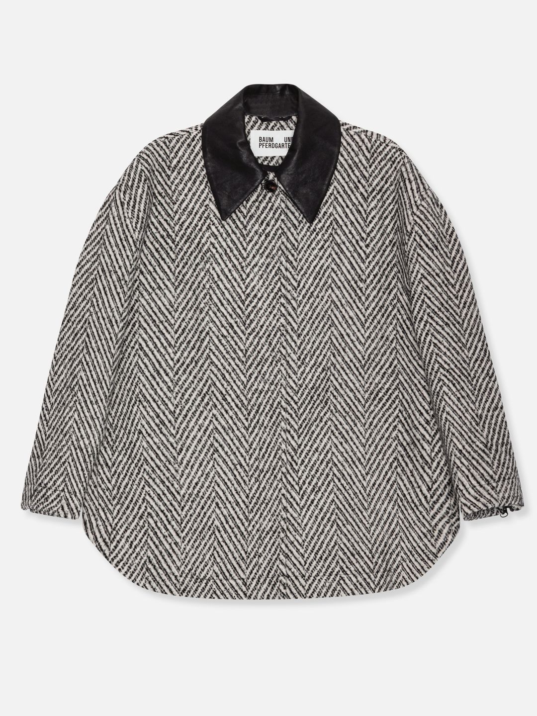 Baum und Pferdgarten Berfe Jas Black White Herringbone