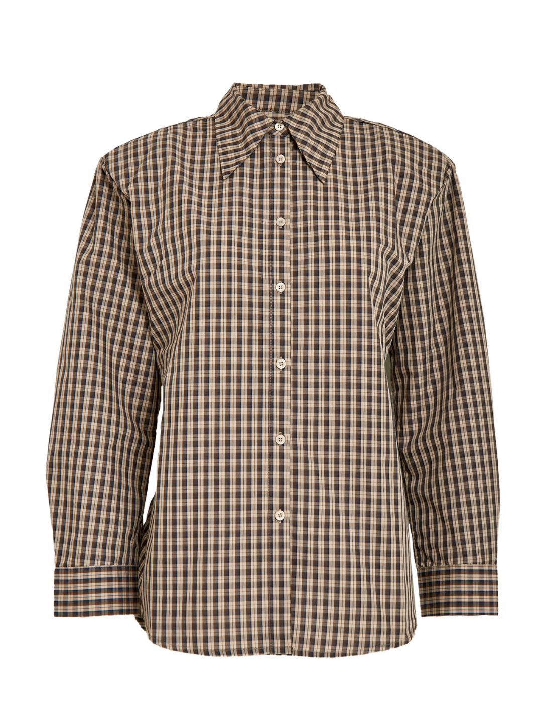 Minus MSSylvie Shirt Tiramisu Checked
