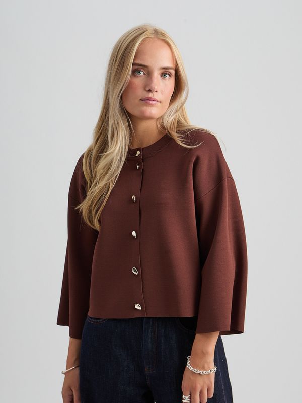 Minus MSElenora Knit Cardigan Tiramisu