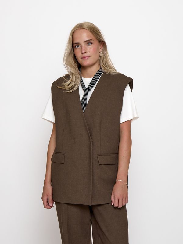 Minus MSWelma Vest Tiramisu