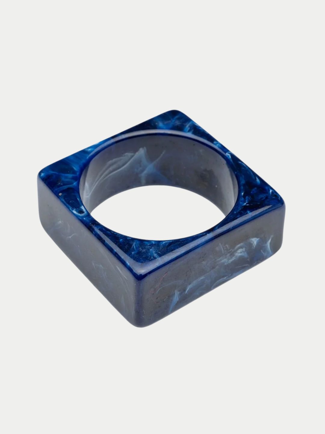 Bow19 Big XL Square Bracelet Dark Blue