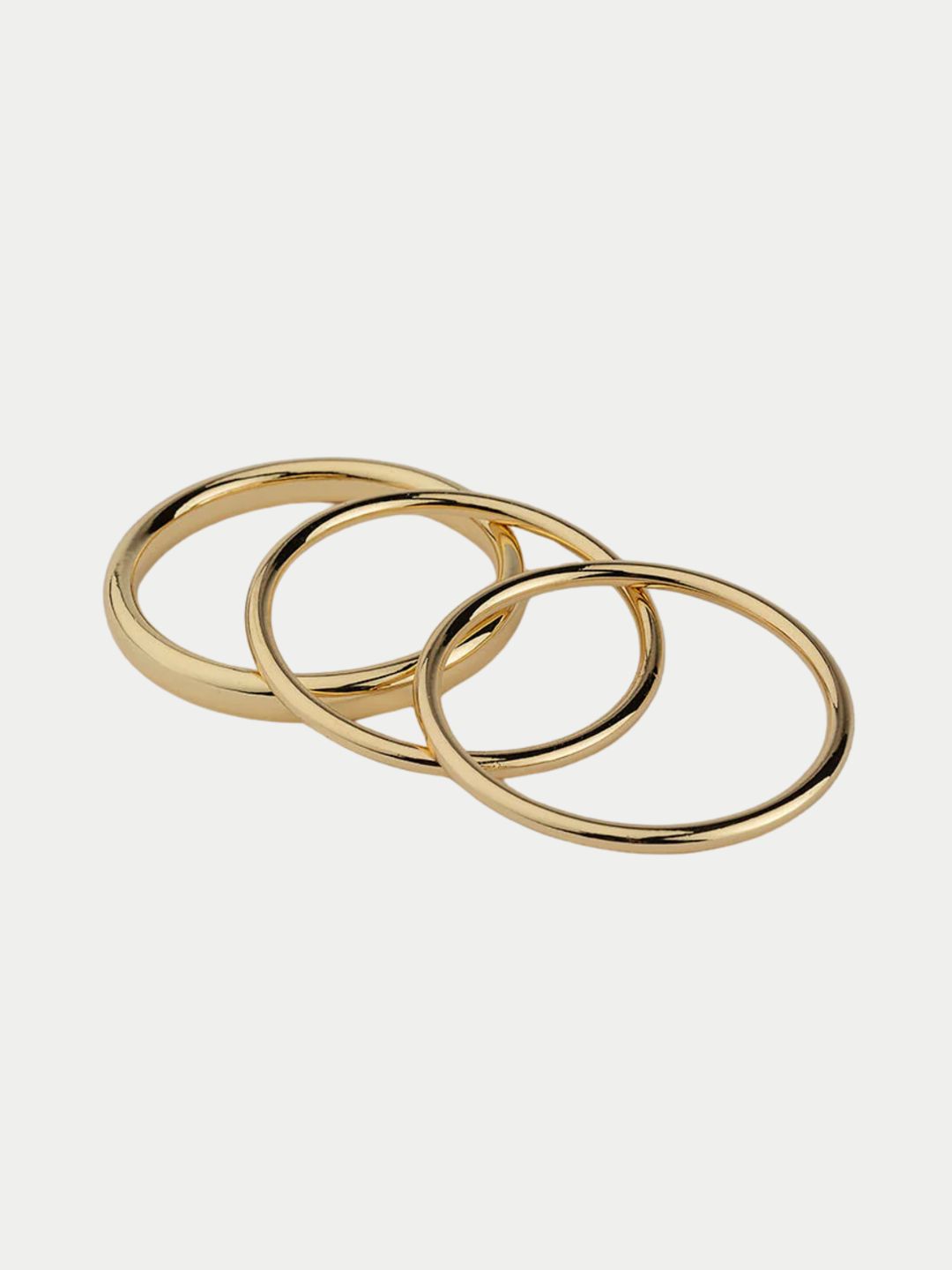Bow19 Bangle Set Gold